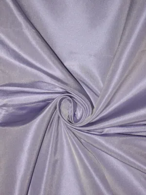 100% Pure SILK TAFFETA FABRIC Pretty Lilac continuous piece 54&quot;