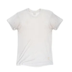 1970's Plain White Tee - M