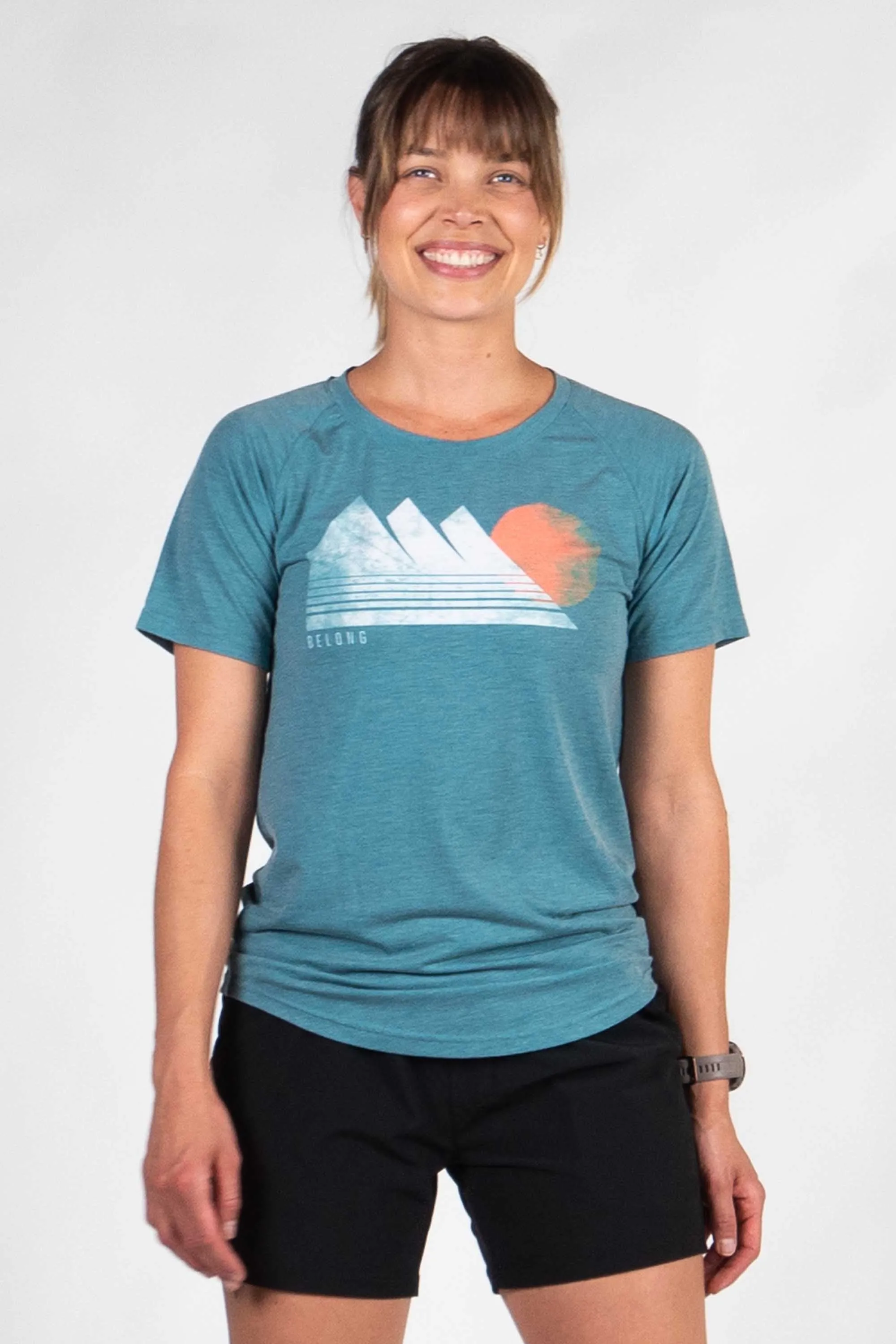 2-Pack Bundle: Women's Graphic Traverse Tek Tees (Size XS)