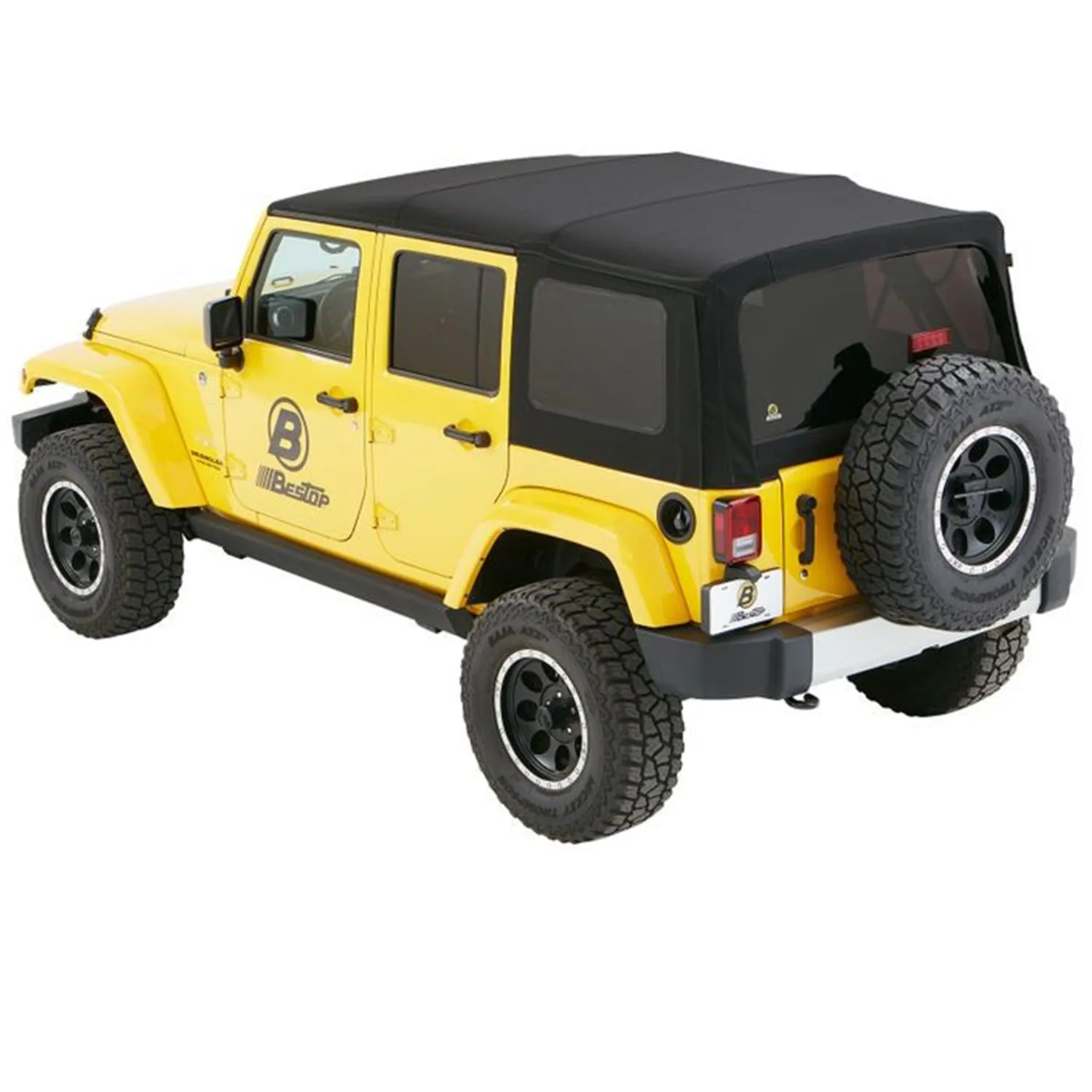 Bestop Supertop NX Twill For 2007-2018 Jeep Wrangler JK
