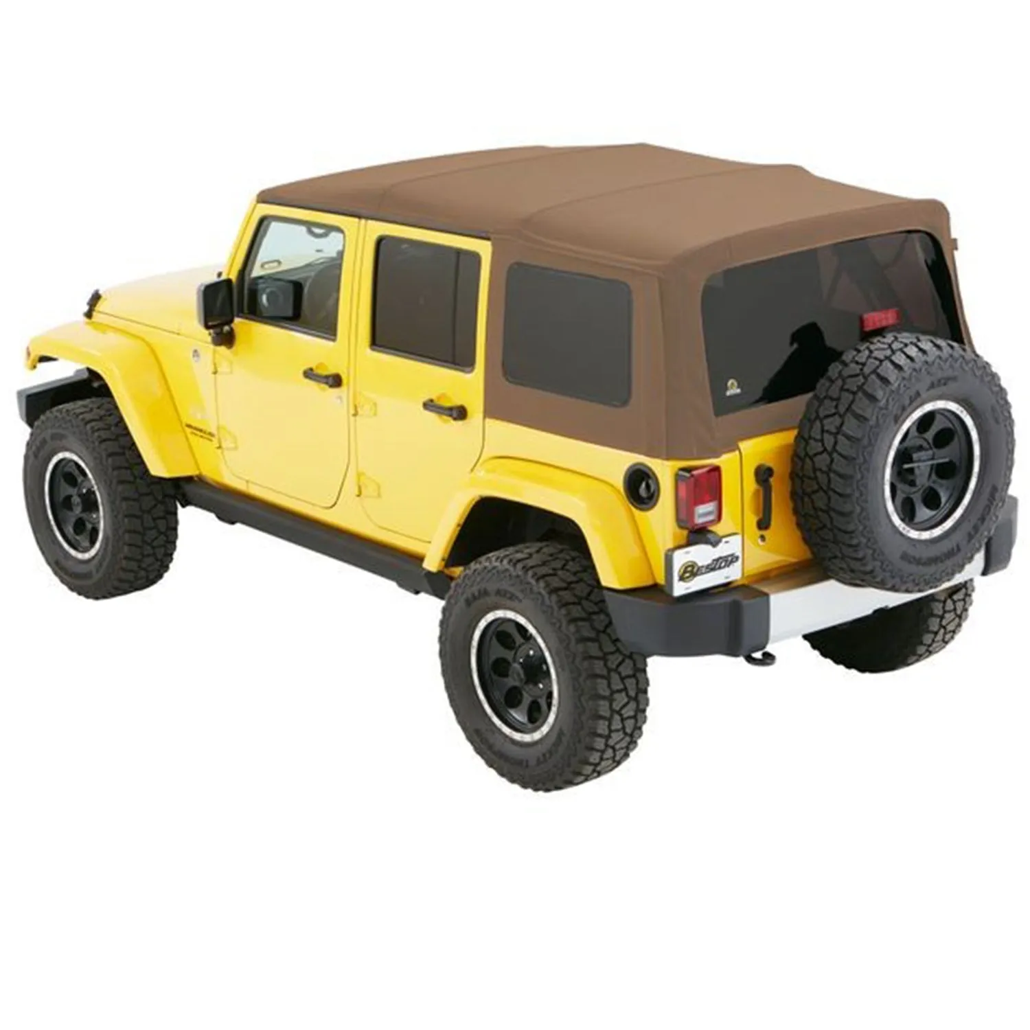 Bestop Supertop NX Twill For 2007-2018 Jeep Wrangler JK