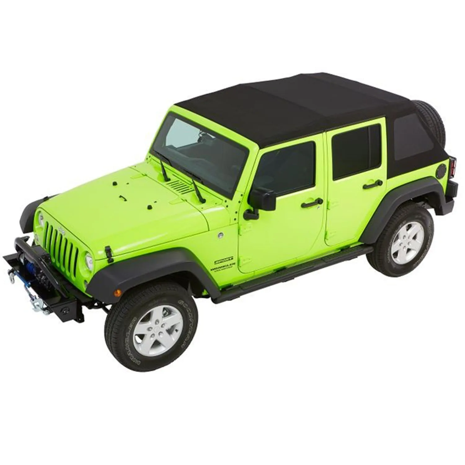 Bestop Trektop NX Glide Convertible Soft Top For 2007-2018 Jeep Wrangler jk