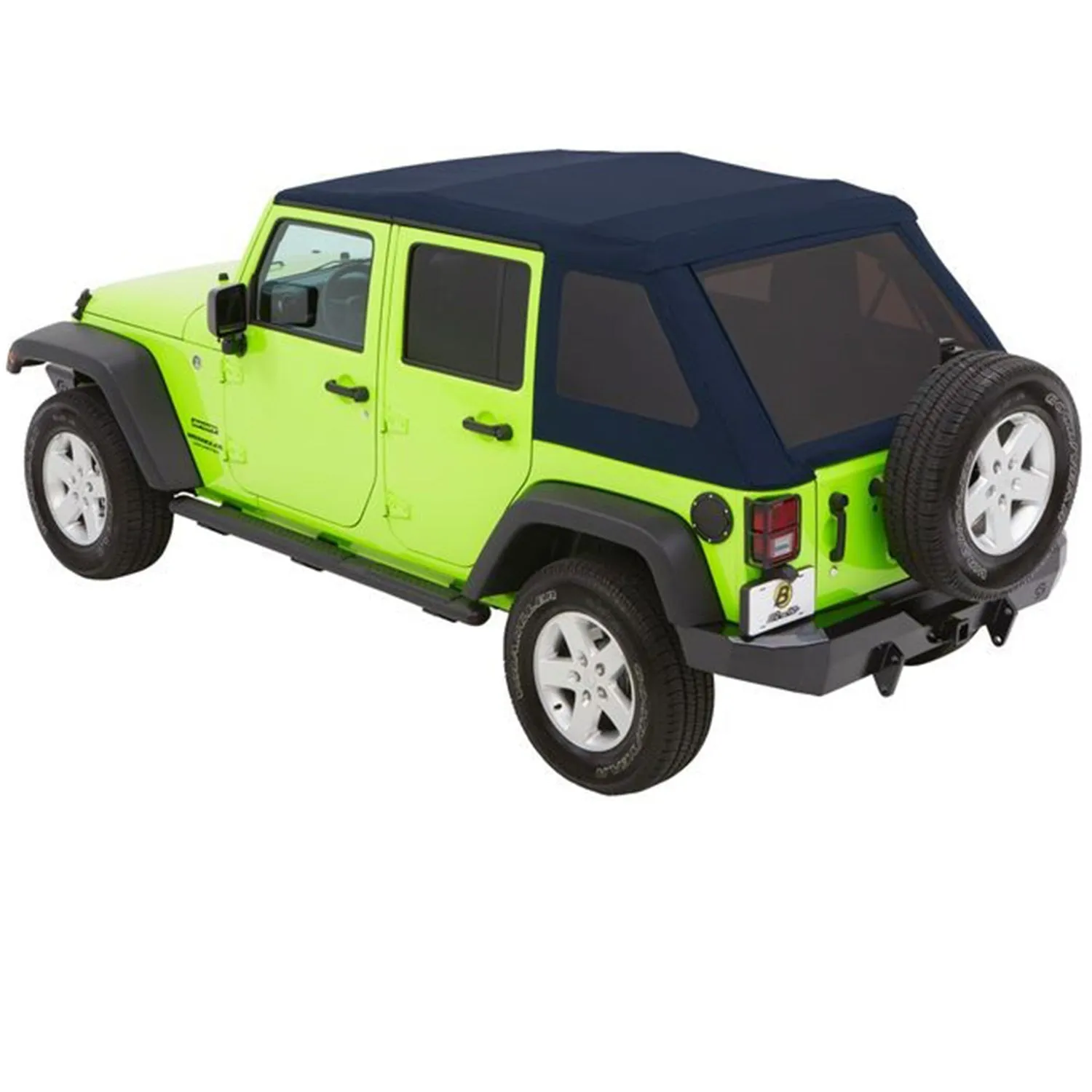 Bestop Trektop NX Glide Convertible Soft Top For 2007-2018 Jeep Wrangler jk