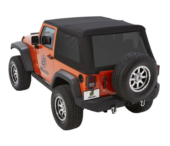 Bestop Trektop NX Glide Convertible Soft Top For 2007-2018 Jeep Wrangler jk