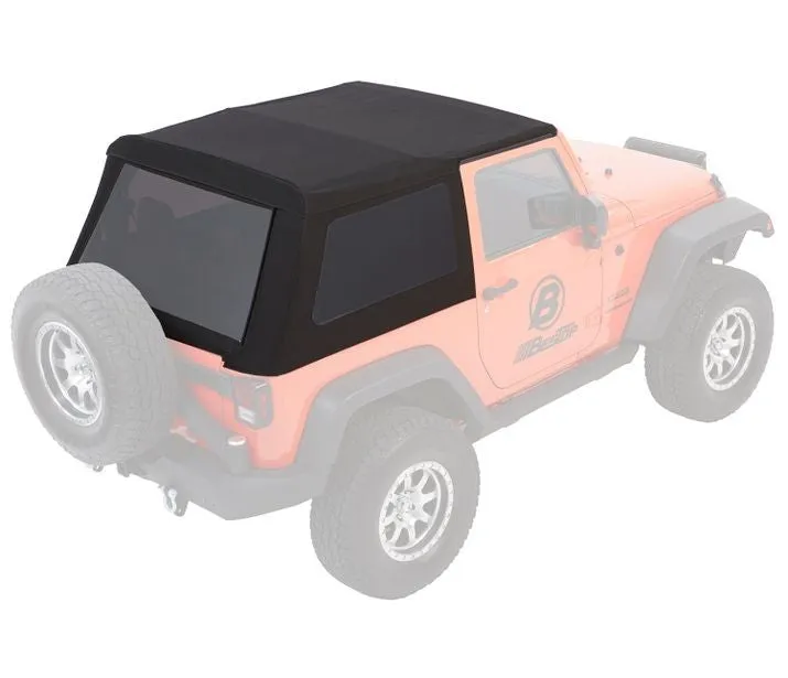 Bestop Trektop NX Glide Convertible Soft Top For 2007-2018 Jeep Wrangler jk