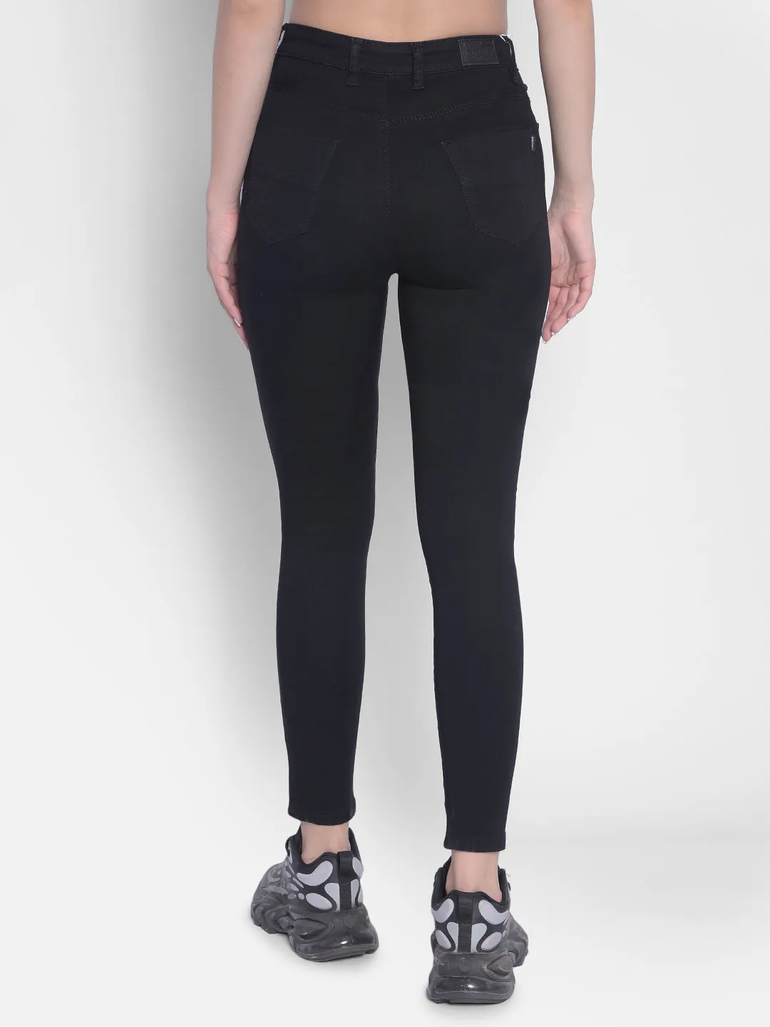 Black High-Rise Jeans