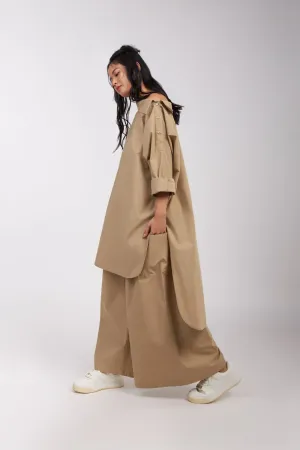BOAT NECK HIGH-LOW TOP