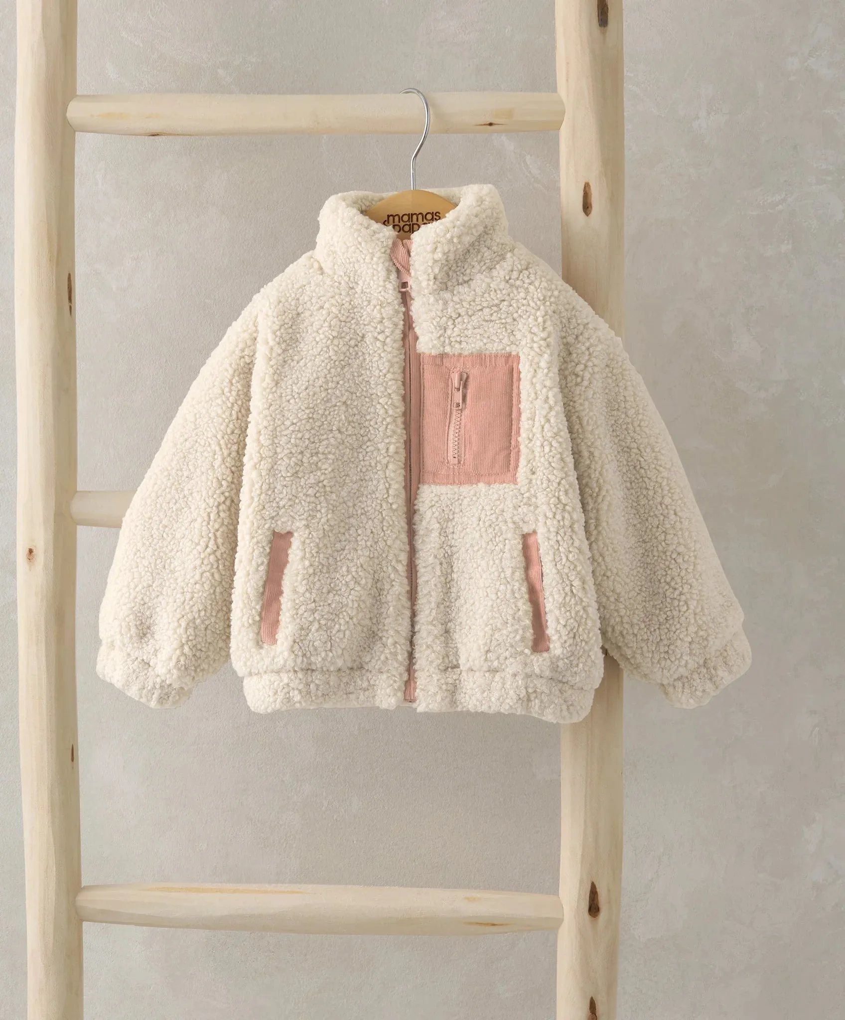Borg Jacket - Beige