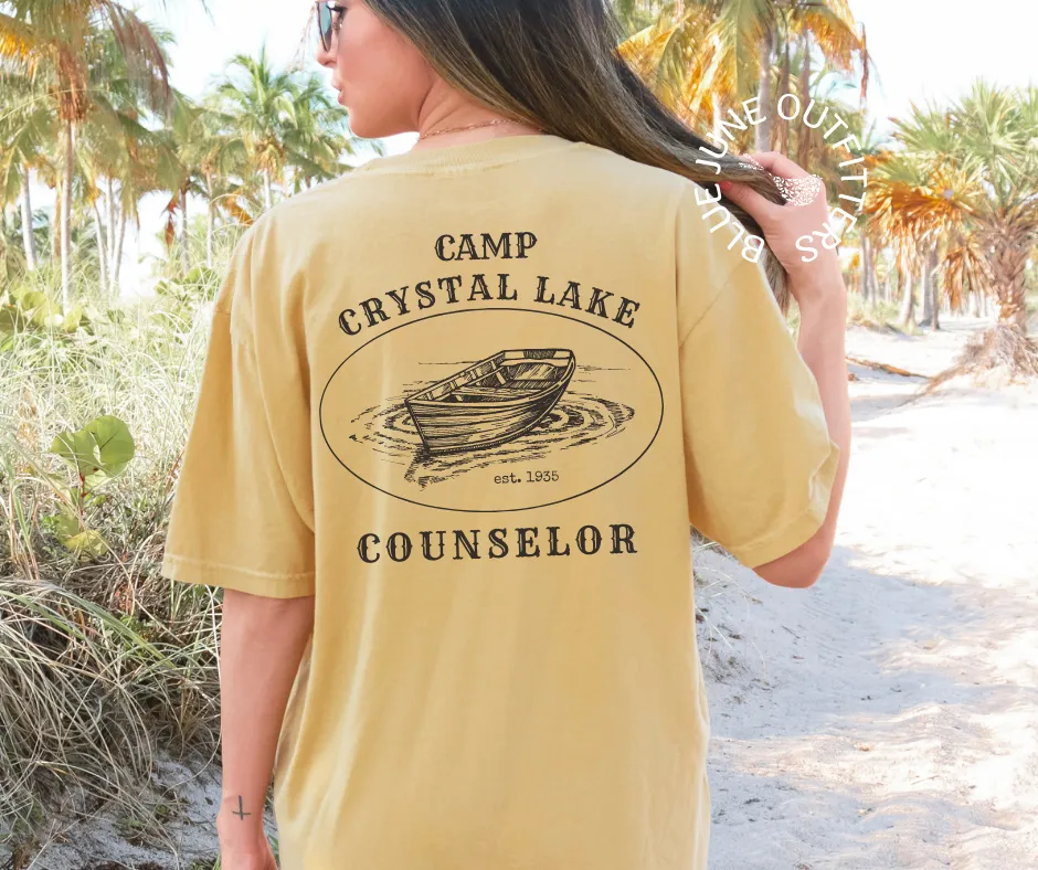 Camp Counselor | Halloween Comfort Colors Tee