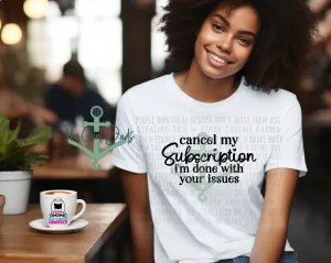 Cancel My Subscription Top Design