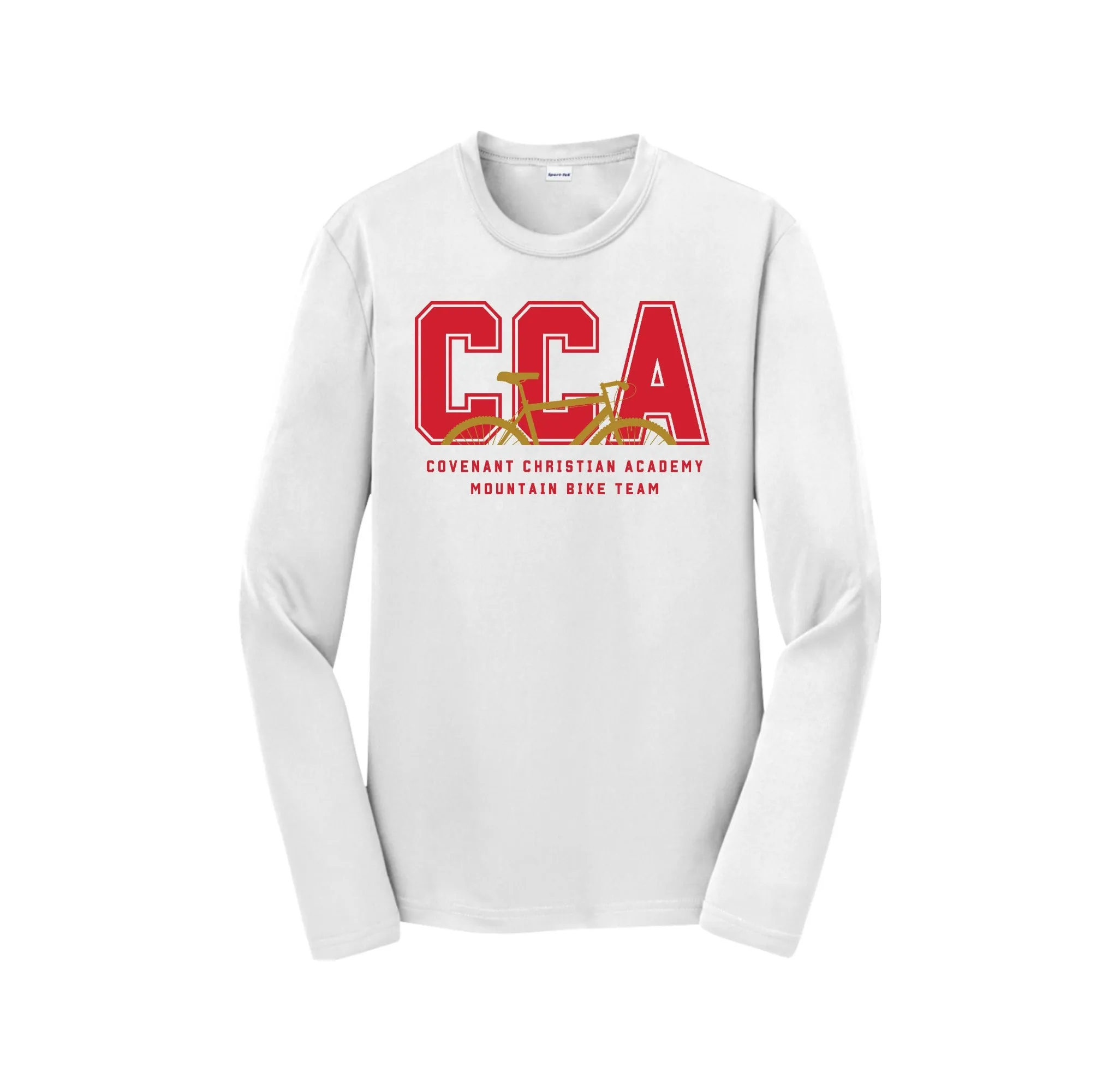 CCA-Youth Unisex Dri-Fit Long Sleeve Tee On-Demand Mountain Bike