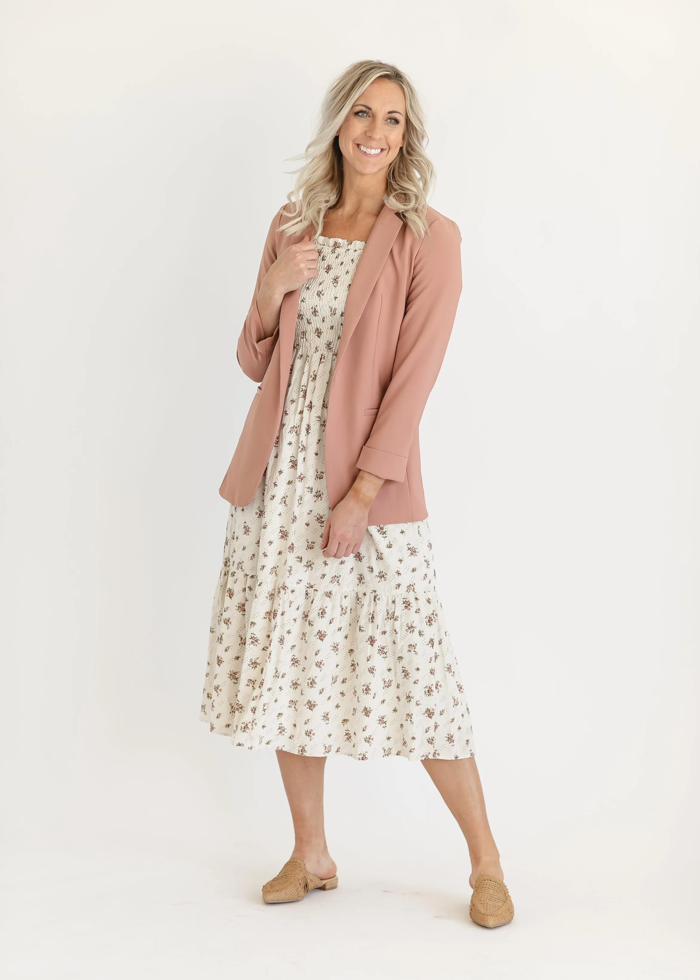 Classic Open Front Blazer - FINAL SALE