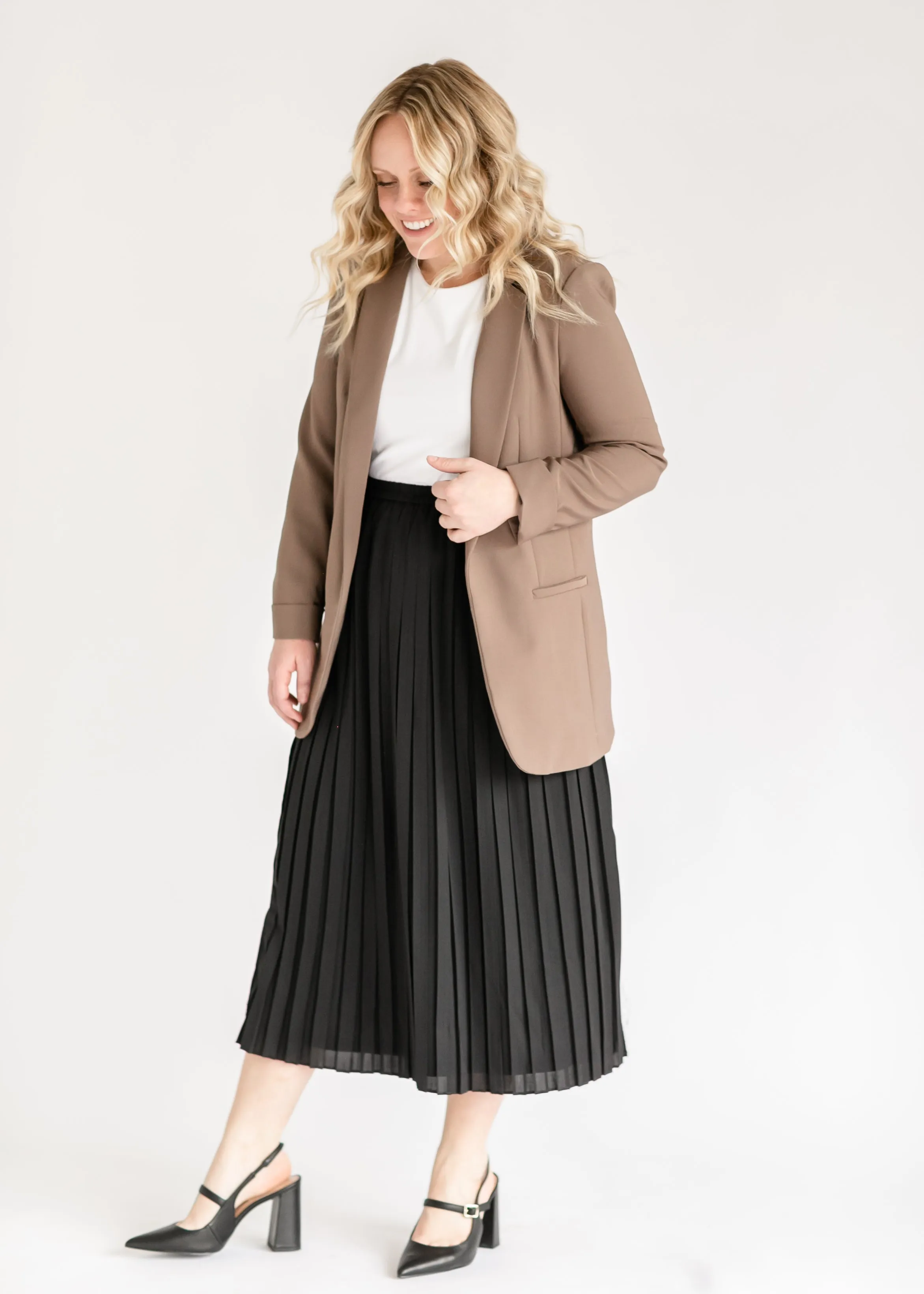 Classic Open Front Blazer - FINAL SALE