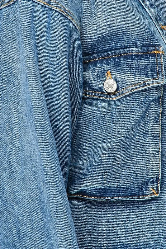 Cropped Jean Jacket