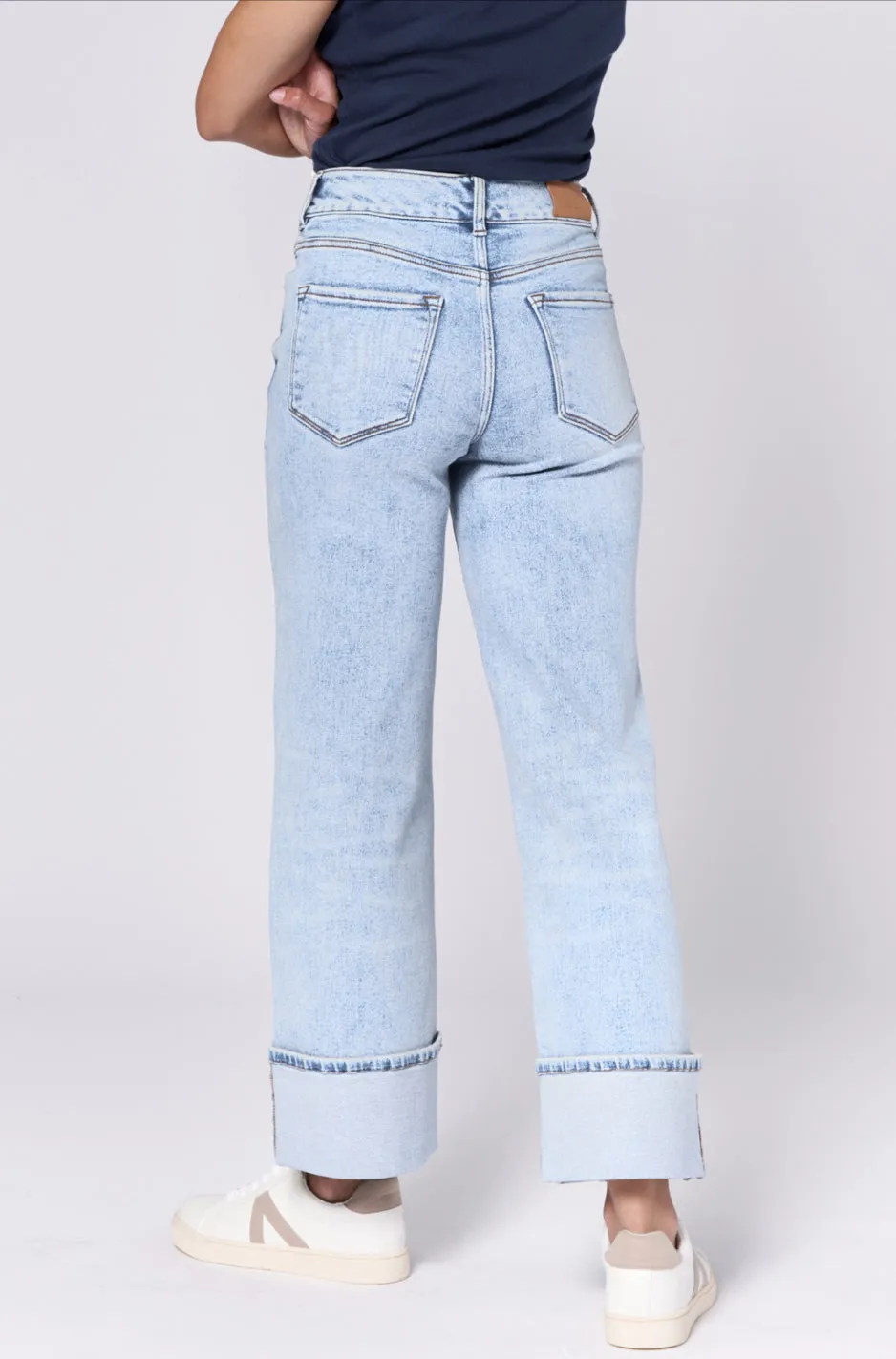 Dear John Holly High Rise Cuffed Hem Jeans Lakeshore