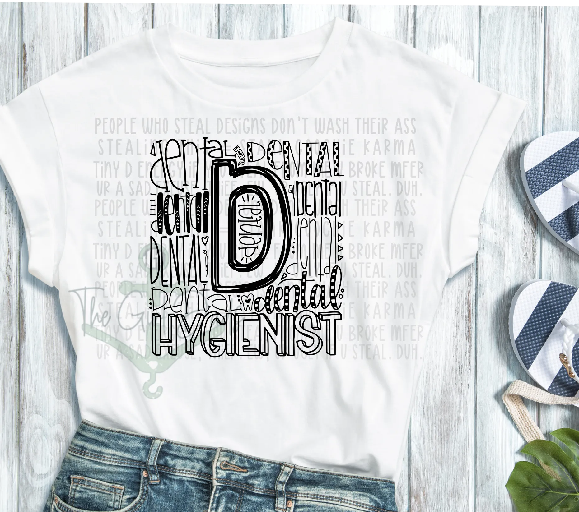 Dental Hygienist Top Design