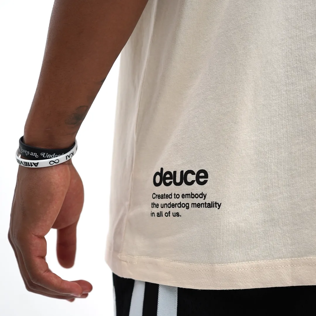 Deuce Circle Tee | Cream