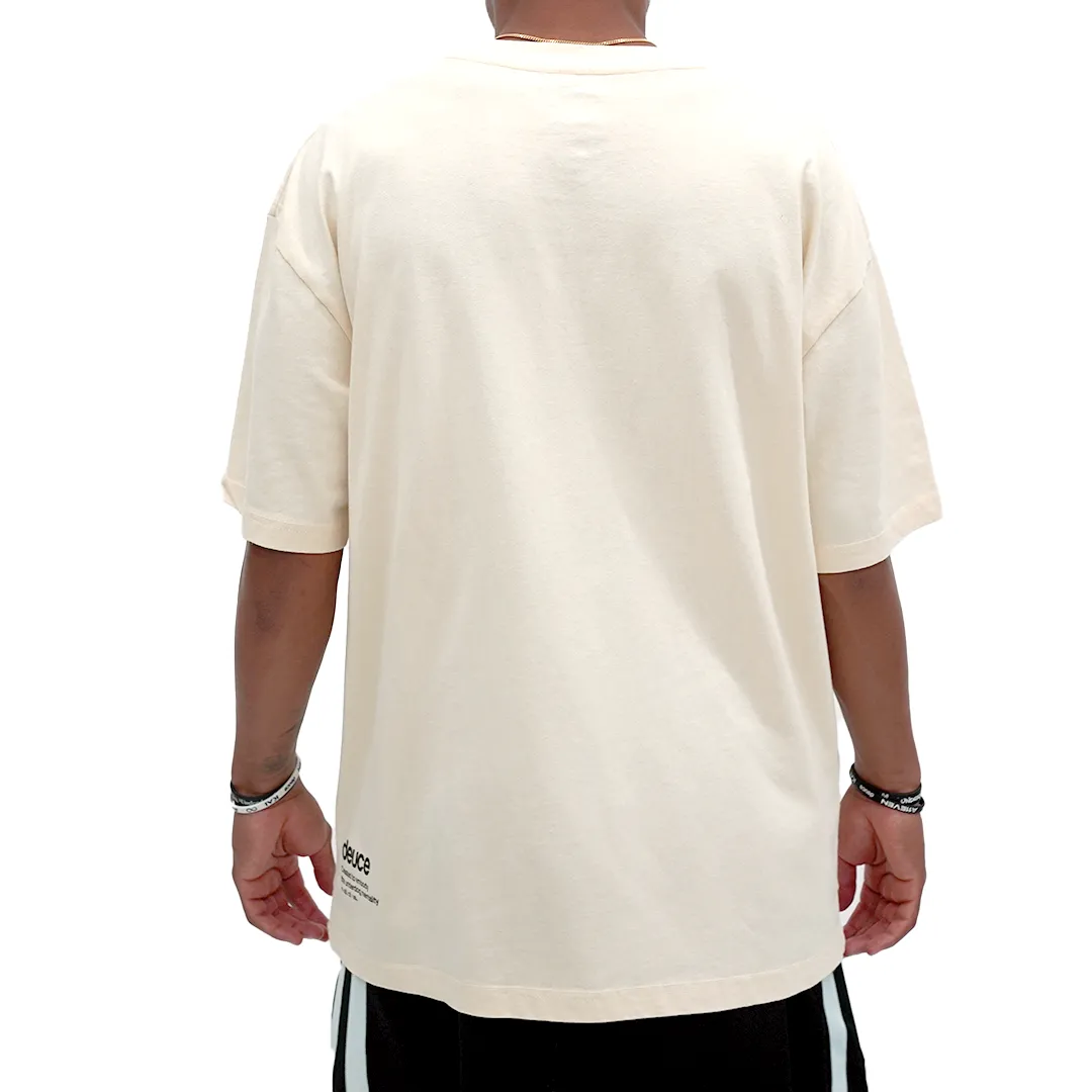 Deuce Circle Tee | Cream