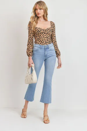 Emily Cropped Flare Jean