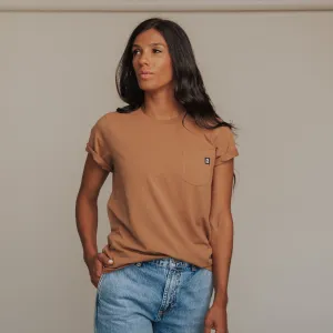 Essentials Women's Tee - 'Camel'