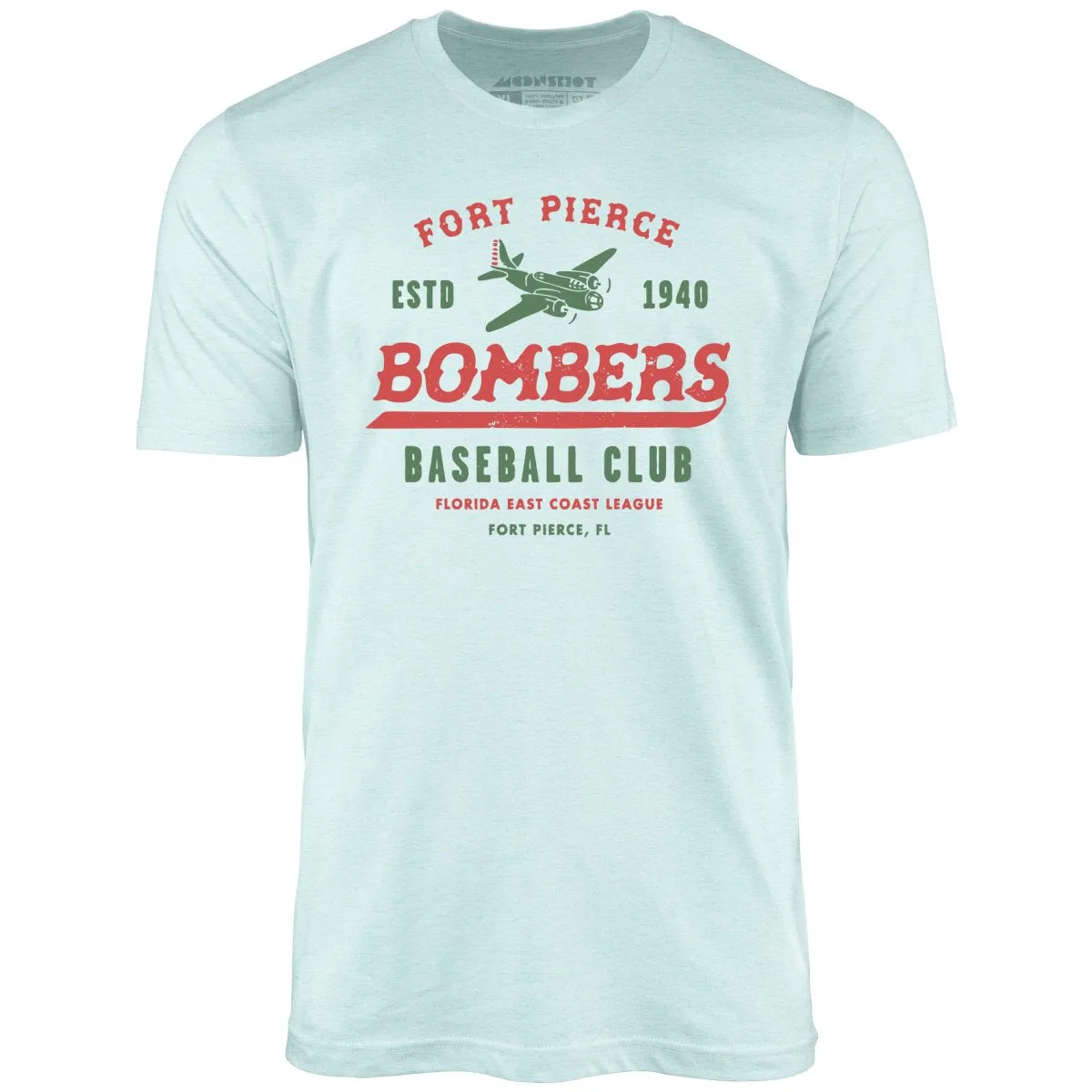 Fort Pierce Bombers - Florida - Vintage Defunct Baseball Teams - Unisex T-Shirt