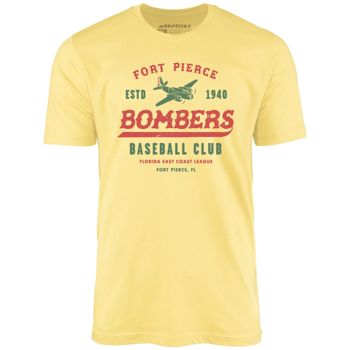 Fort Pierce Bombers - Florida - Vintage Defunct Baseball Teams - Unisex T-Shirt