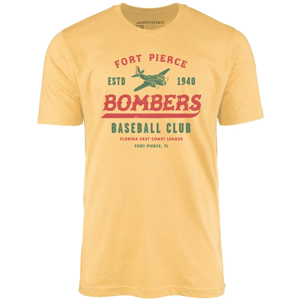 Fort Pierce Bombers - Florida - Vintage Defunct Baseball Teams - Unisex T-Shirt