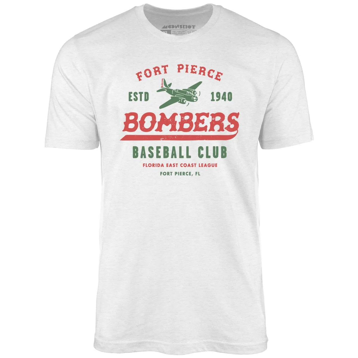 Fort Pierce Bombers - Florida - Vintage Defunct Baseball Teams - Unisex T-Shirt