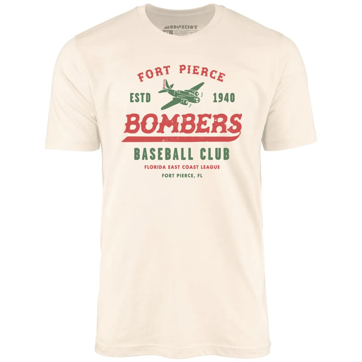 Fort Pierce Bombers - Florida - Vintage Defunct Baseball Teams - Unisex T-Shirt