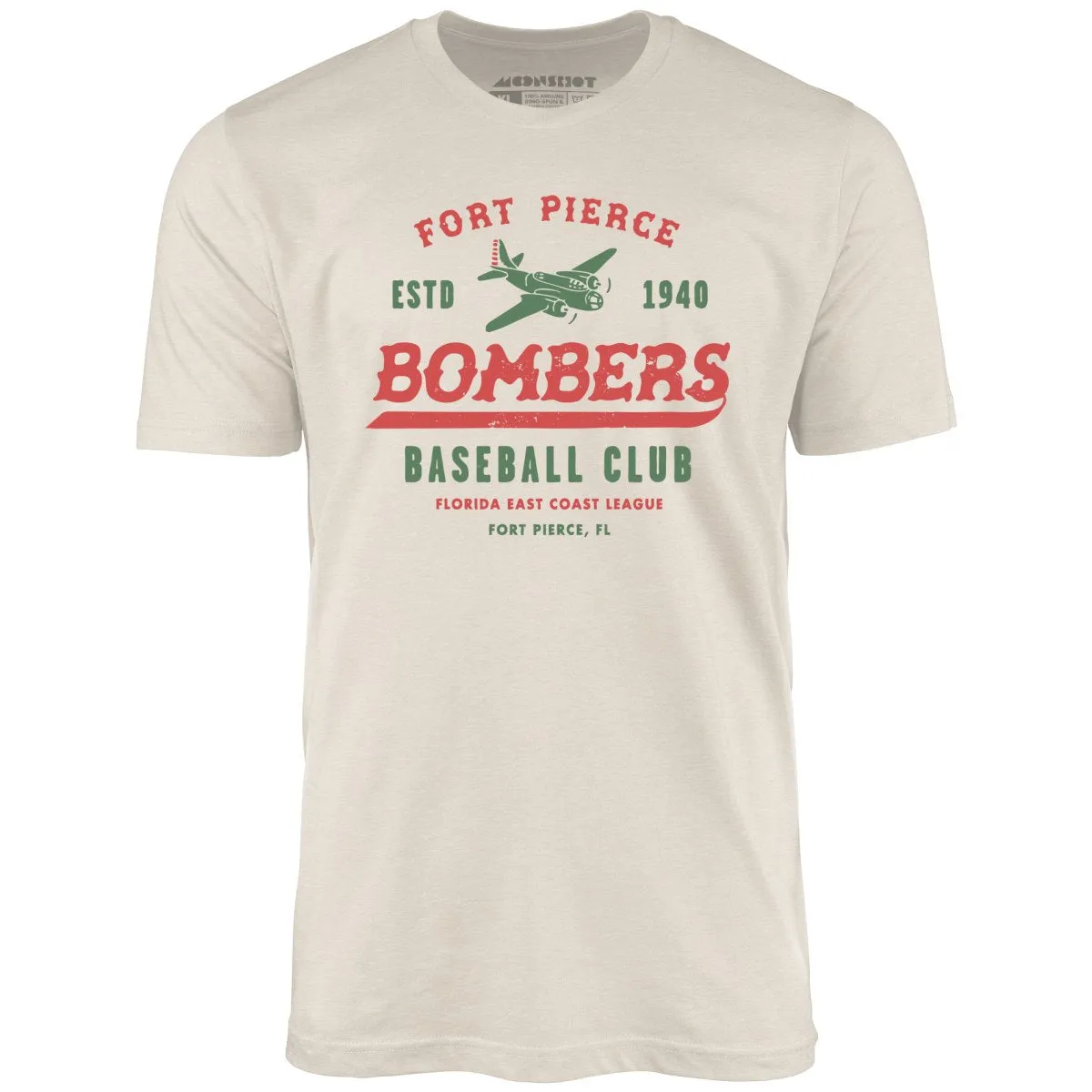 Fort Pierce Bombers - Florida - Vintage Defunct Baseball Teams - Unisex T-Shirt