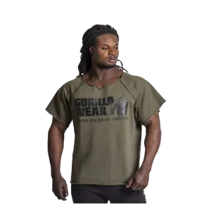 Gorilla Wear Classic Work Out Top - Army Green
