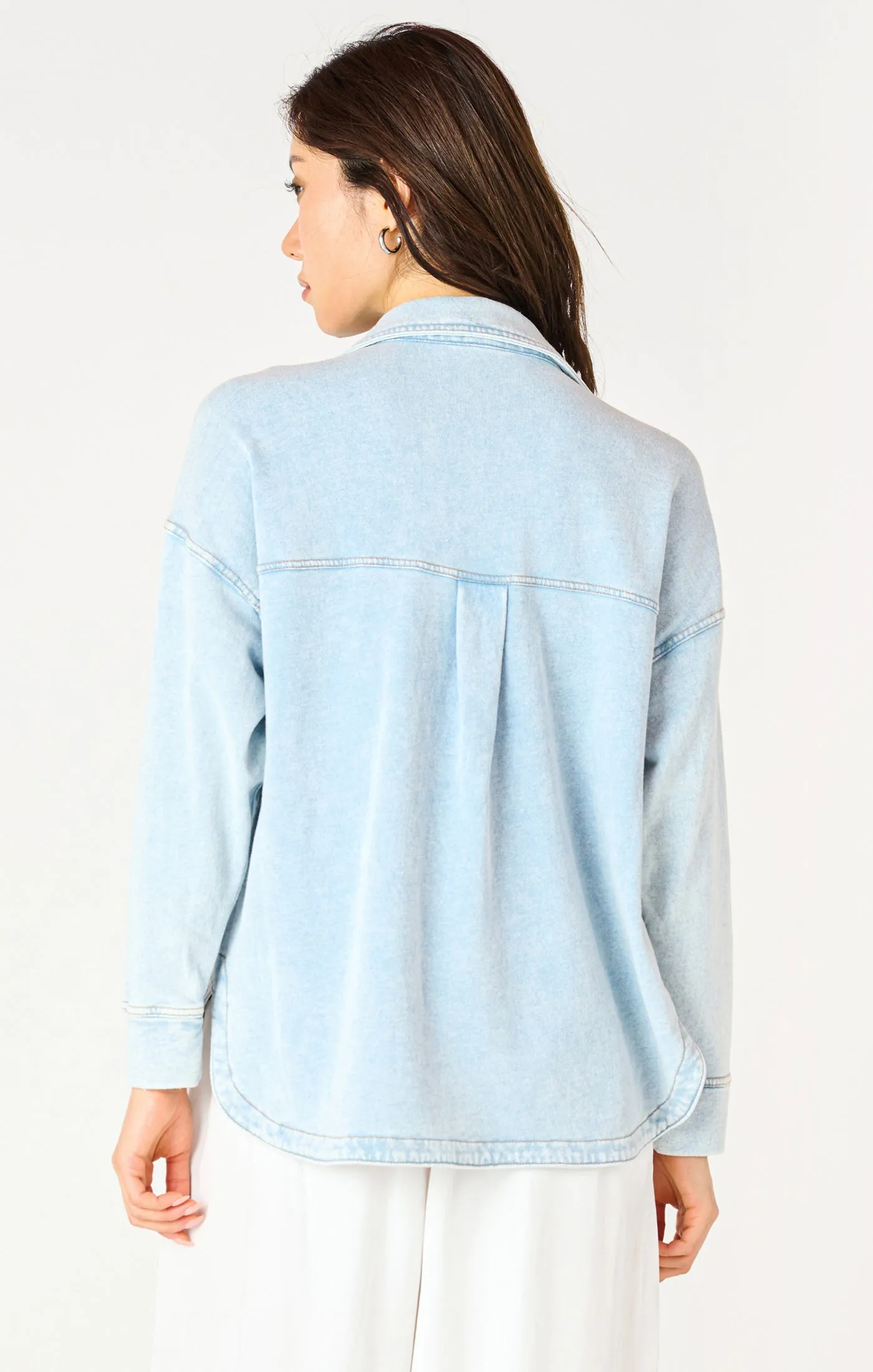 Knit Denim Jacket