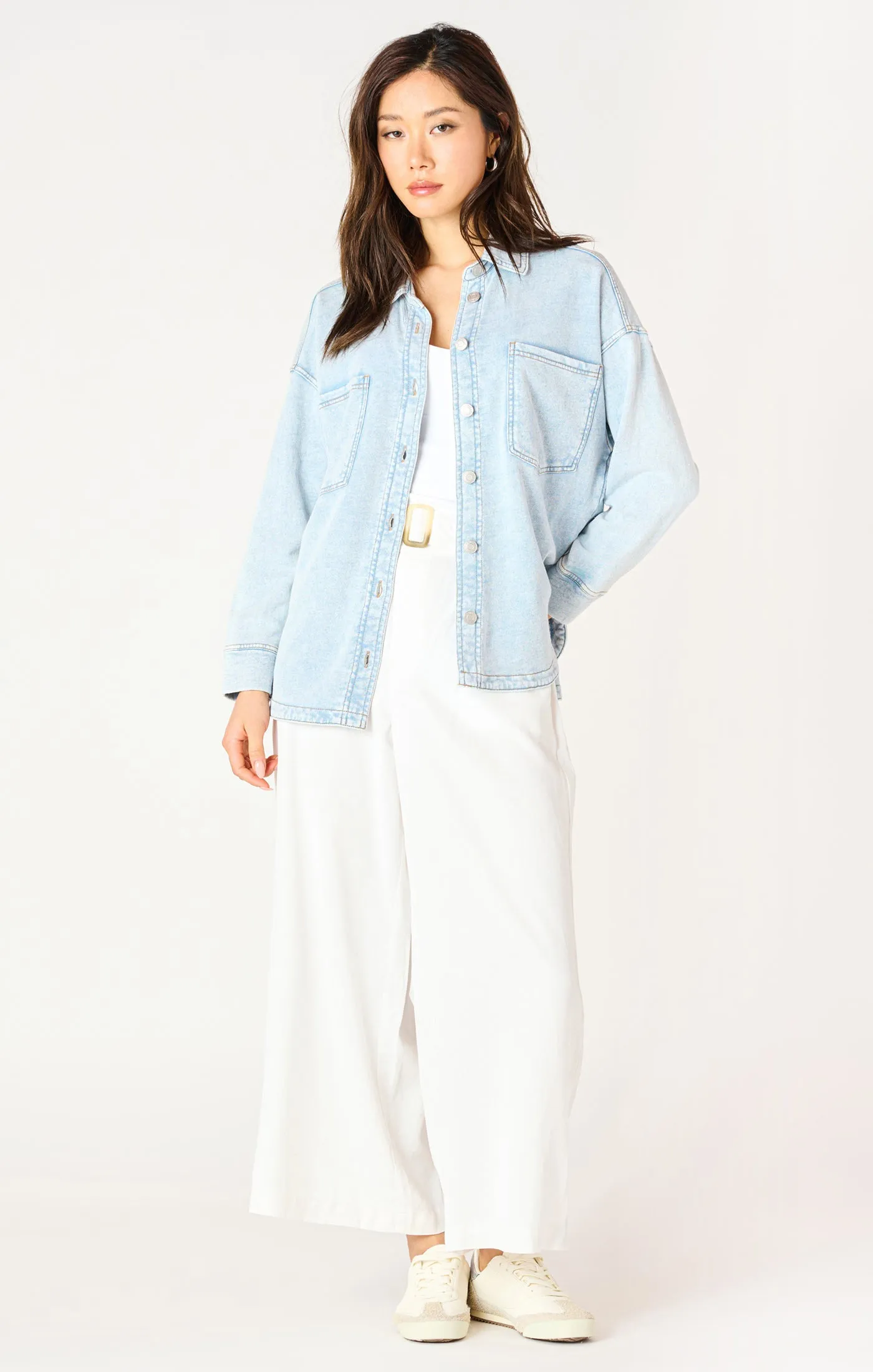 Knit Denim Jacket