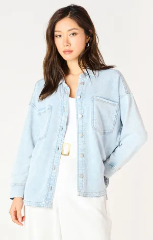 Knit Denim Jacket