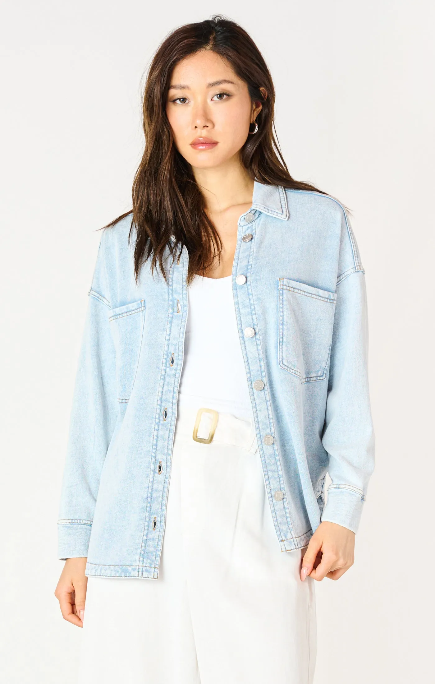 Knit Denim Jacket
