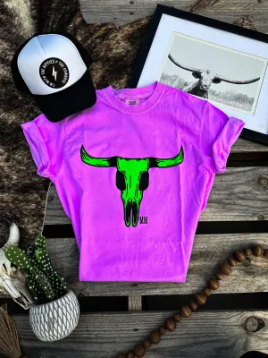 Lilac Out Of This Skull Graphic