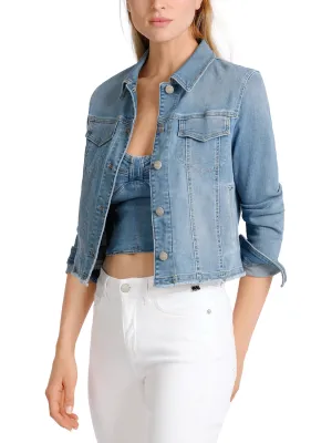 Marc Cain Fancy "Rethink Together denim jacket WA 31.20 D65