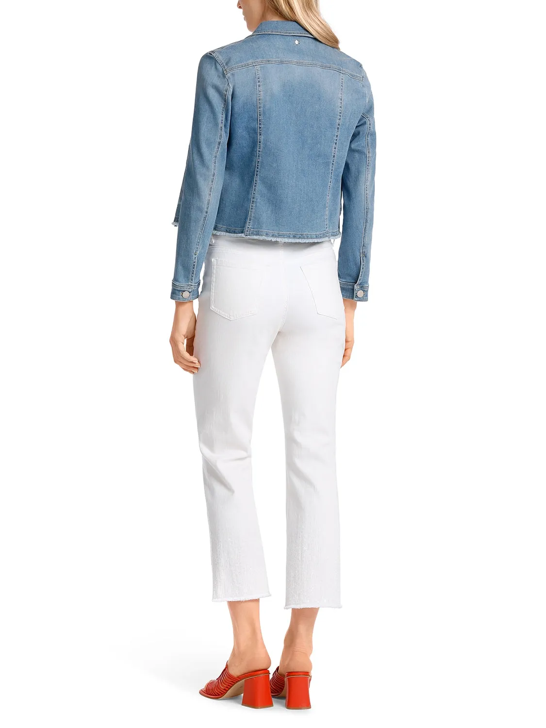 Marc Cain Fancy "Rethink Together denim jacket WA 31.20 D65