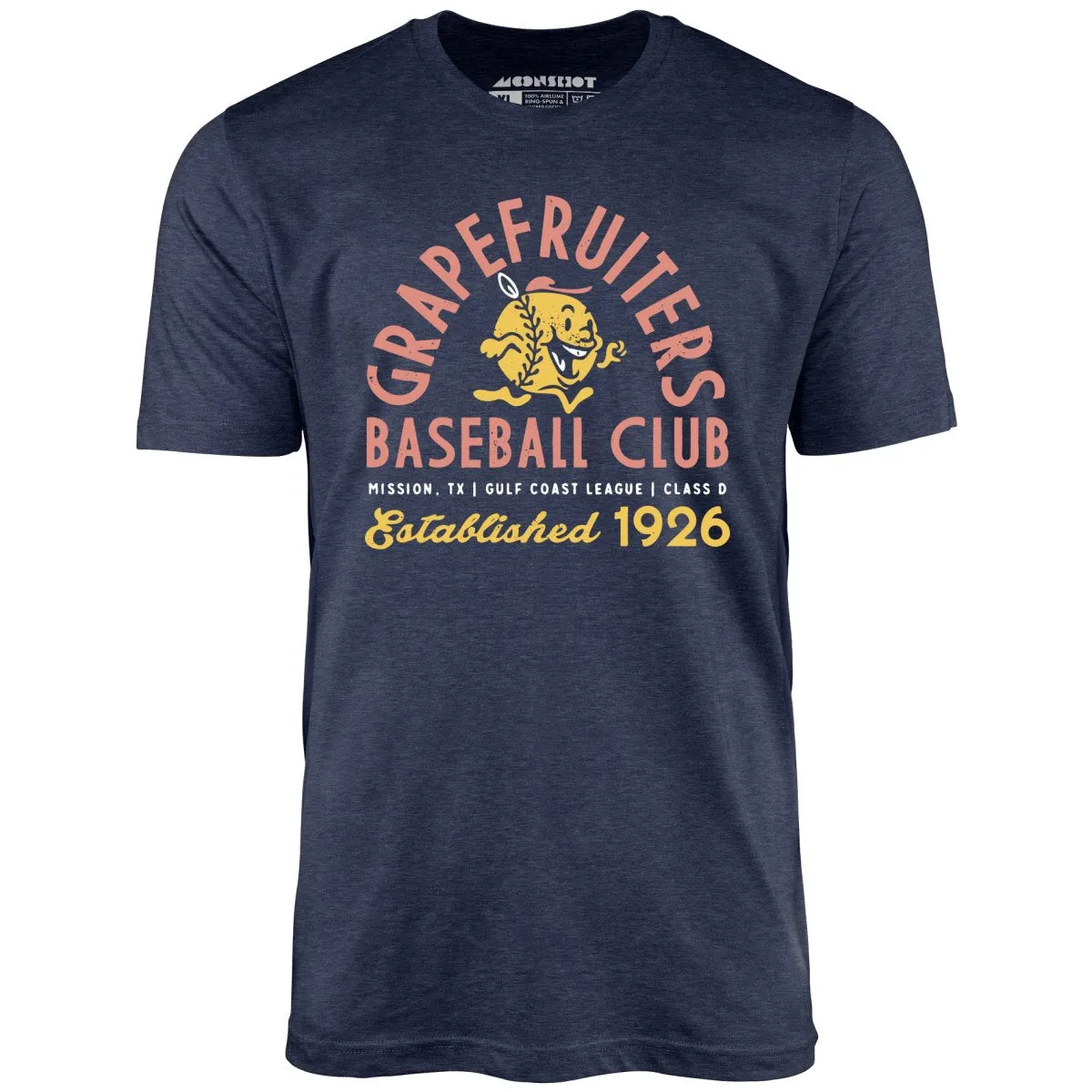 Mission Grapefruiters - Texas - Vintage Defunct Baseball Teams - Unisex T-Shirt