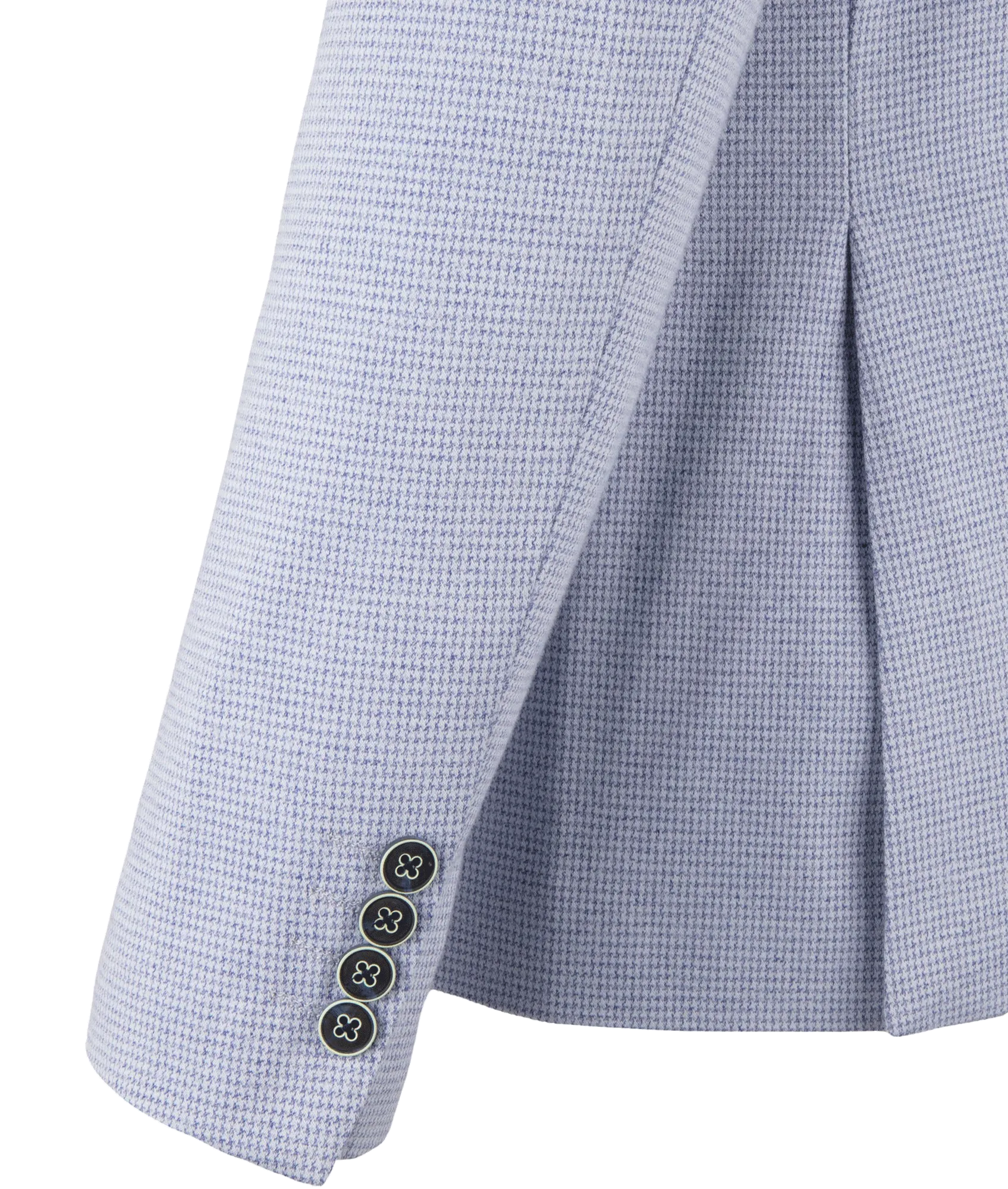 Modern Stylish Cotton Blend Jacket - Blue