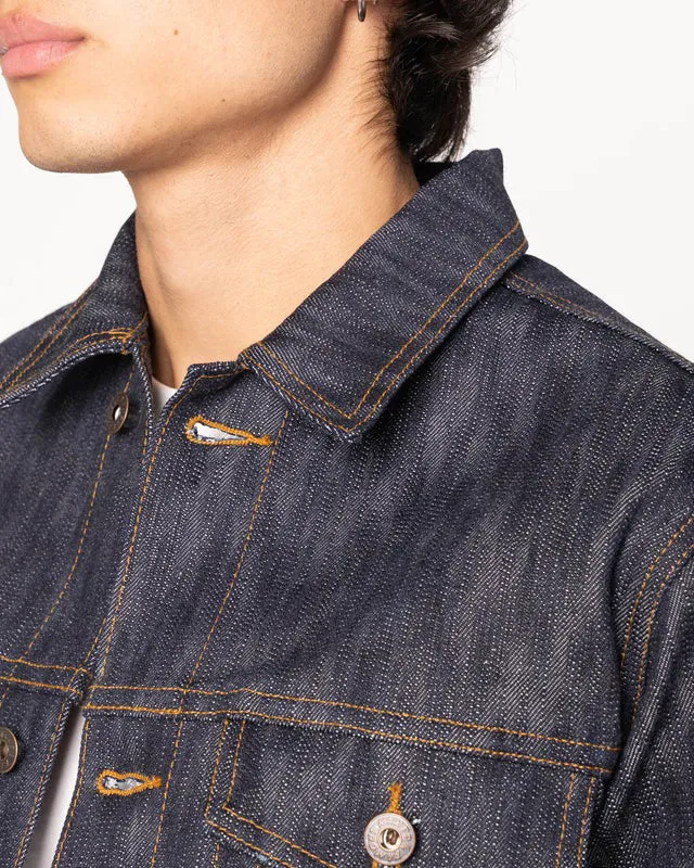 Naked & Famous Denim Jacket - Sakura Slub Selvedge