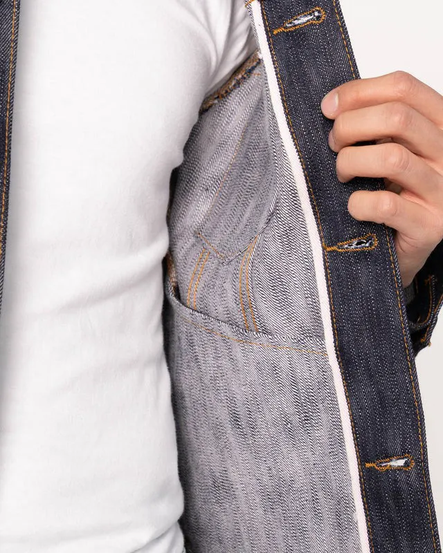 Naked & Famous Denim Jacket - Sakura Slub Selvedge