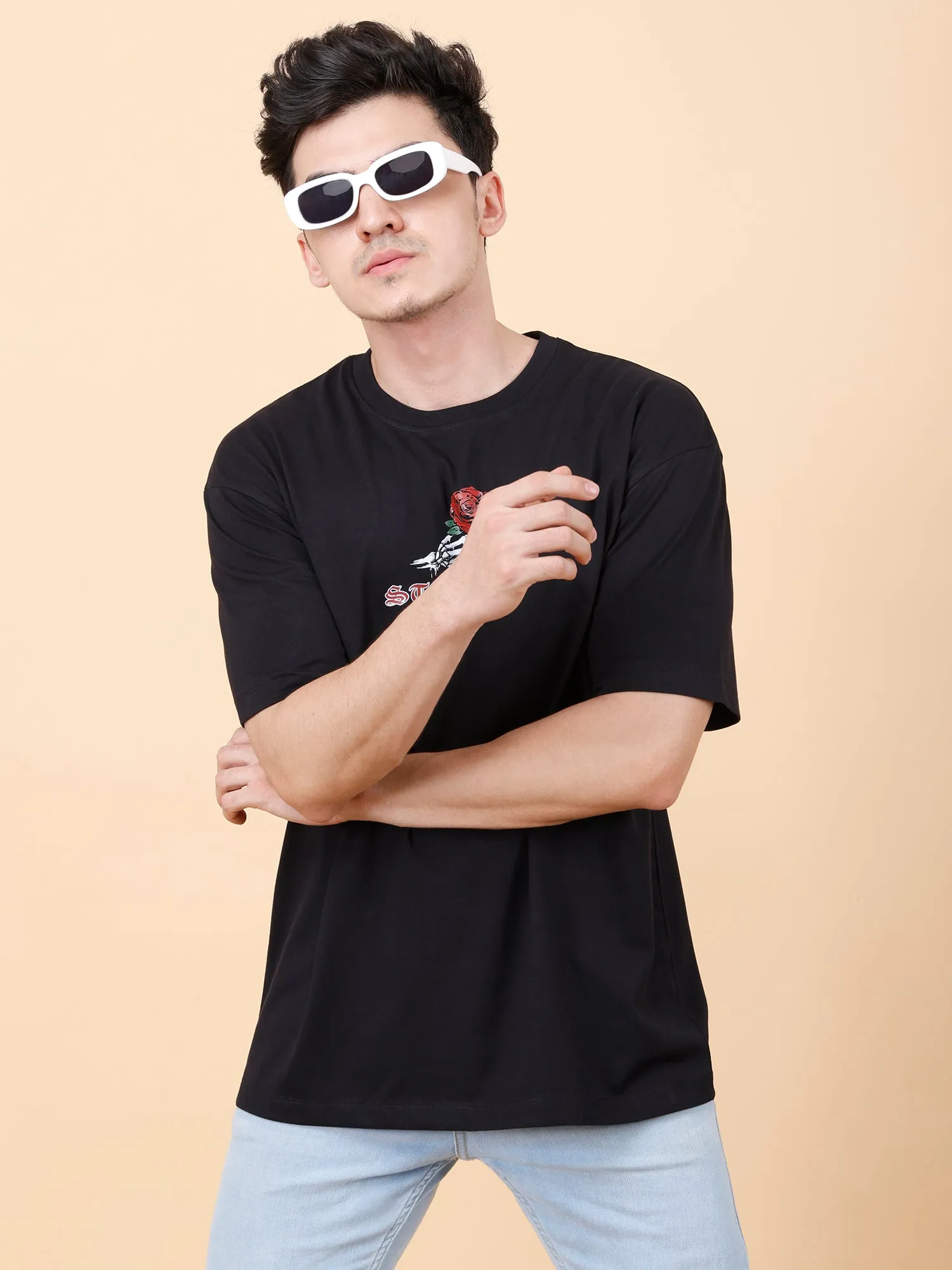 New York Printed Oversized T-Shirt