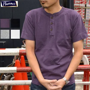 PHERROW'S "PHNT" S/S Henley Neck Tee