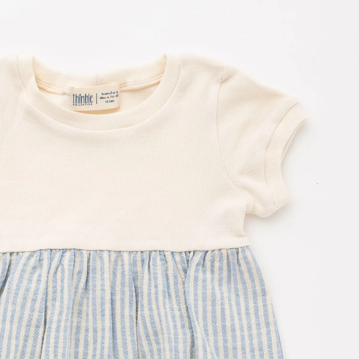 Playground Dress, Prairie Stripe