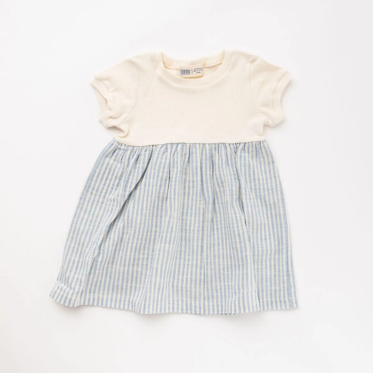 Playground Dress, Prairie Stripe