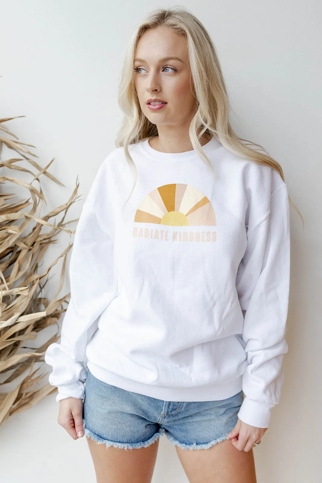 radiate kindness classic sweatshirt