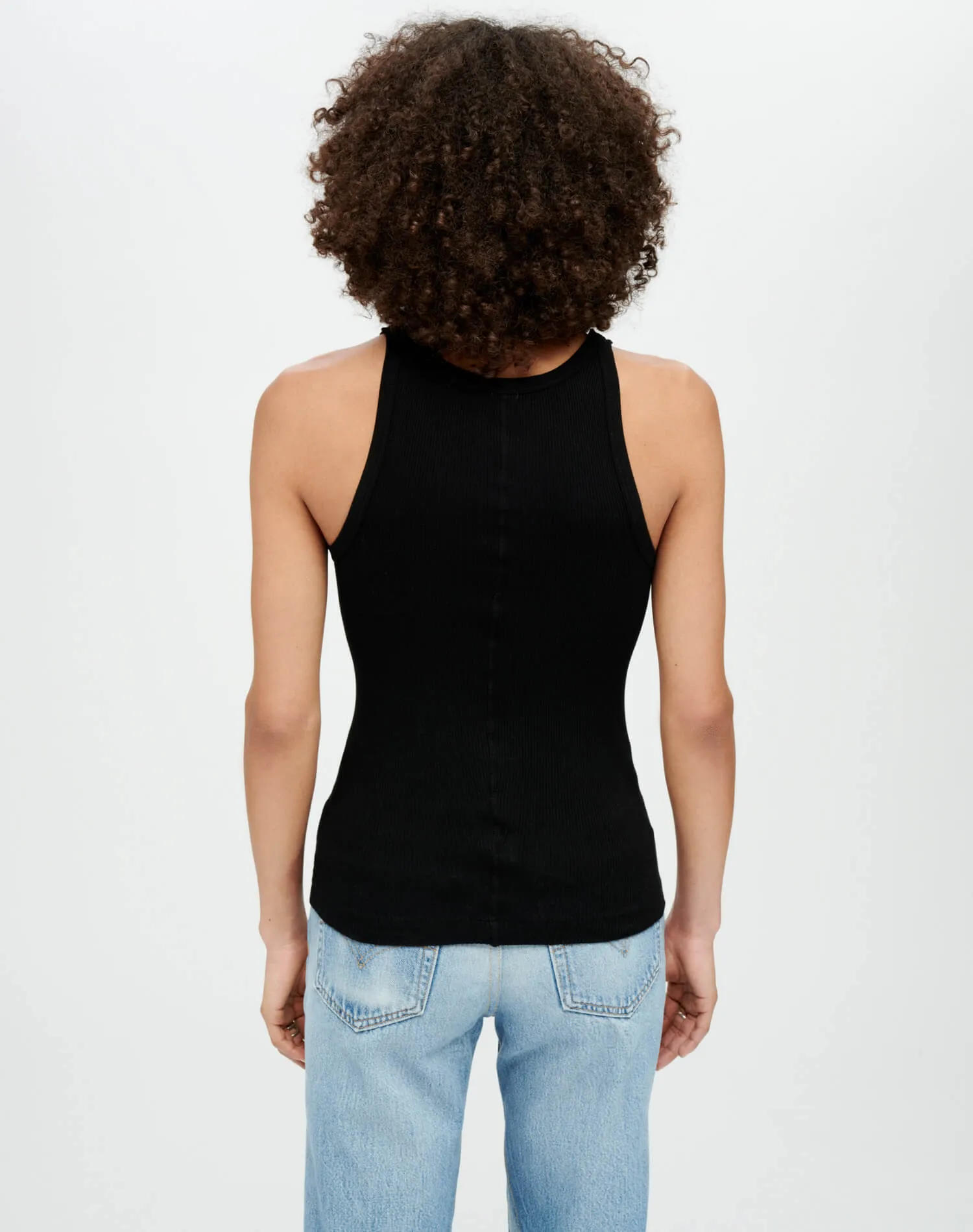 Ribbed Tank 3 Pack - Black