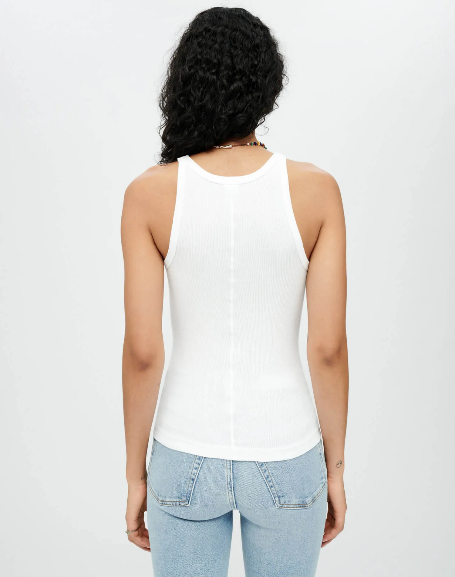 Ribbed Tank 3 Pack - White