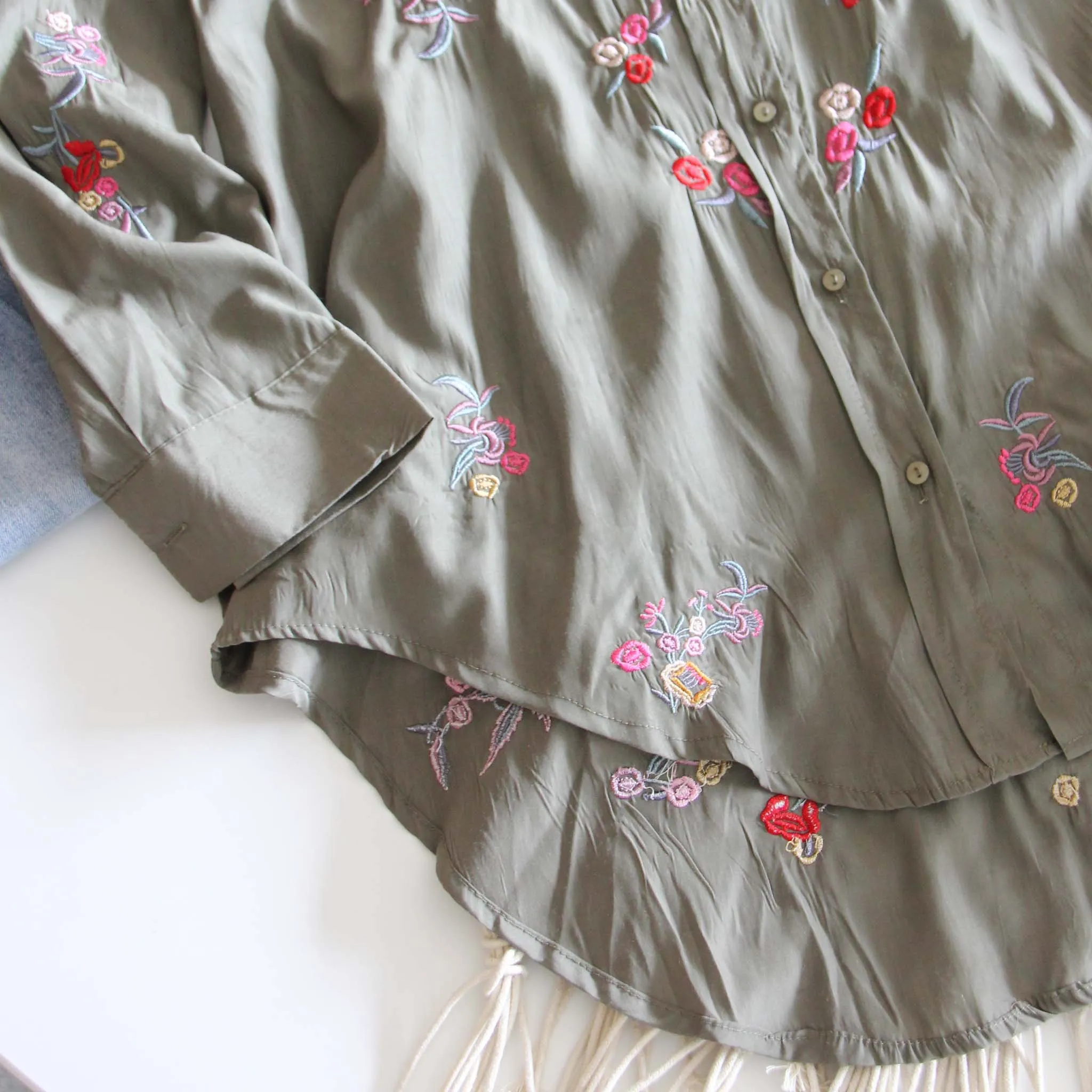 Sage & Vine Boyfriend Shirt